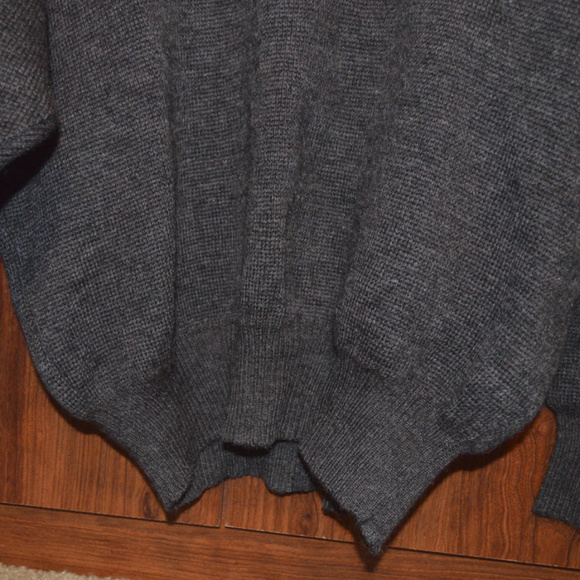 Bill Ditfort Grey Sweater Made in Italy Size M - Picture 3 of 4